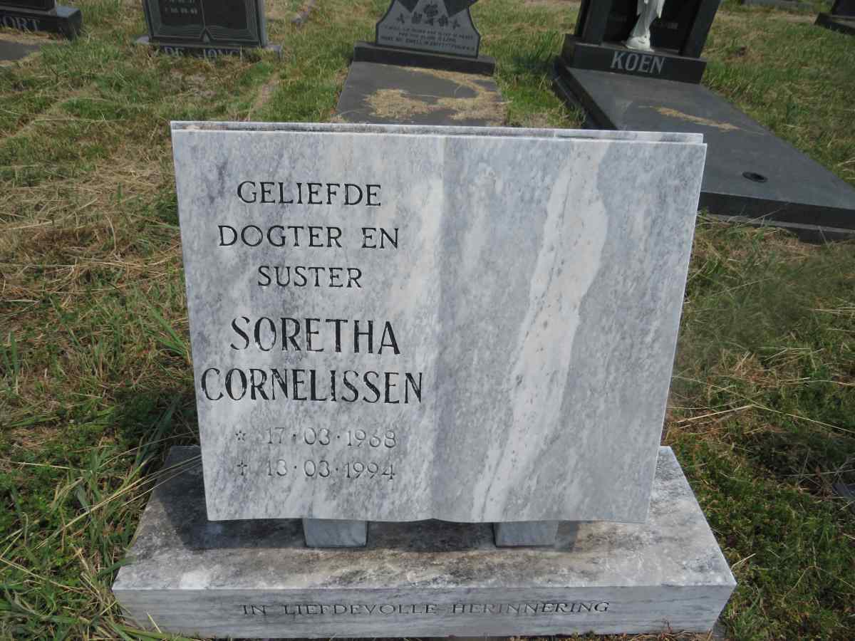 CORNELISSEN Soretha 1968-1994
