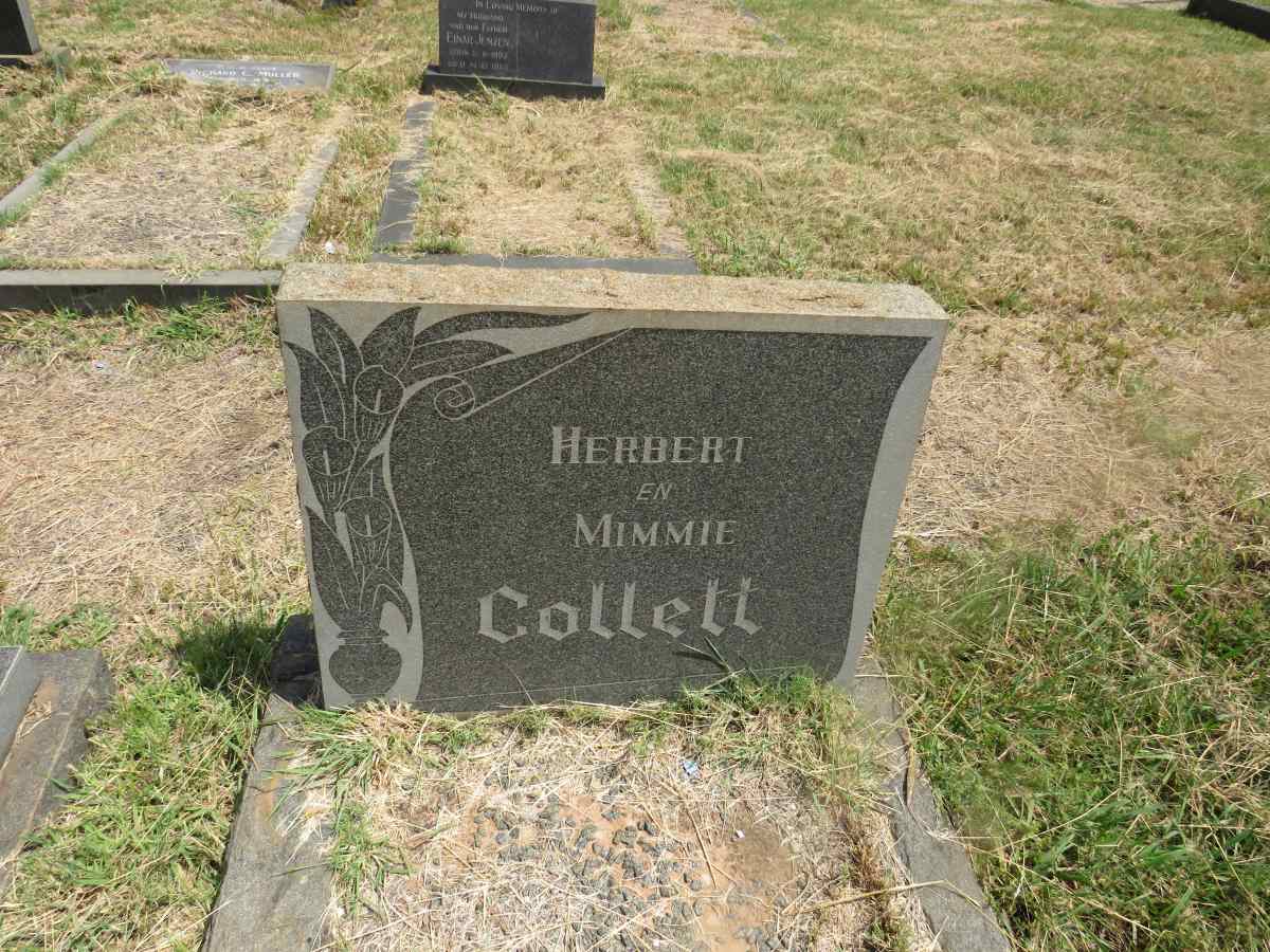 COLLETT Herbert en Mimmie 