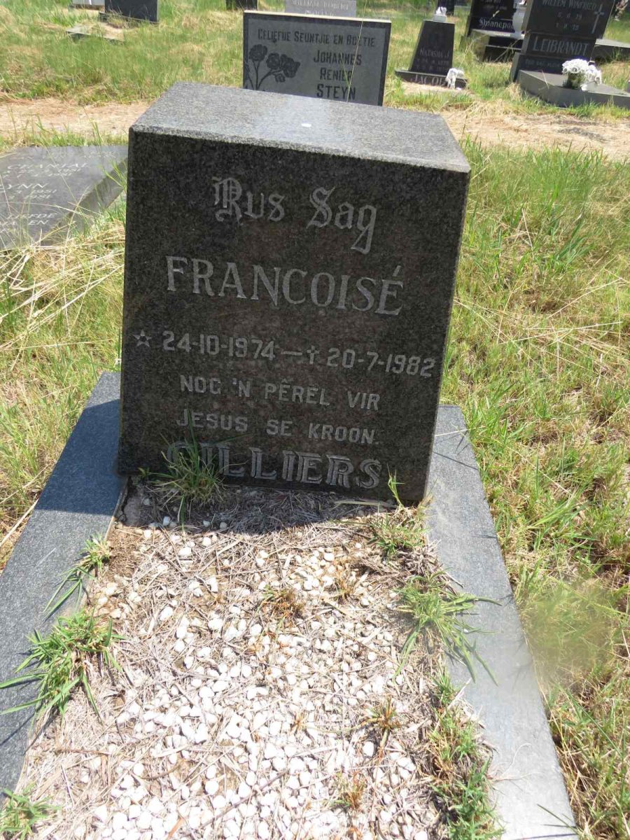 CILLIERS Francoise 1974-1982