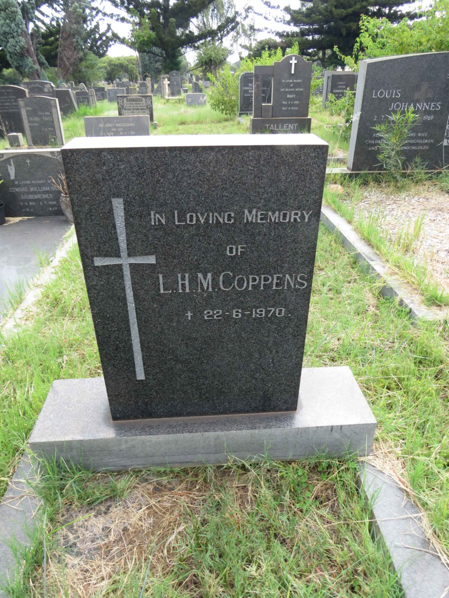 COPPENS L.H.M. -1970