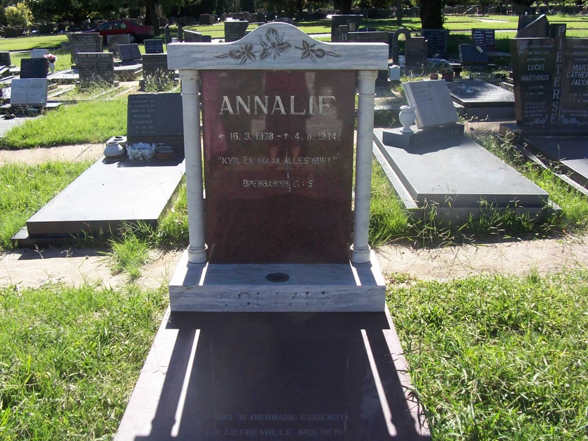 COETZEE Annalie nee van der MERWE 1938-1984 _1