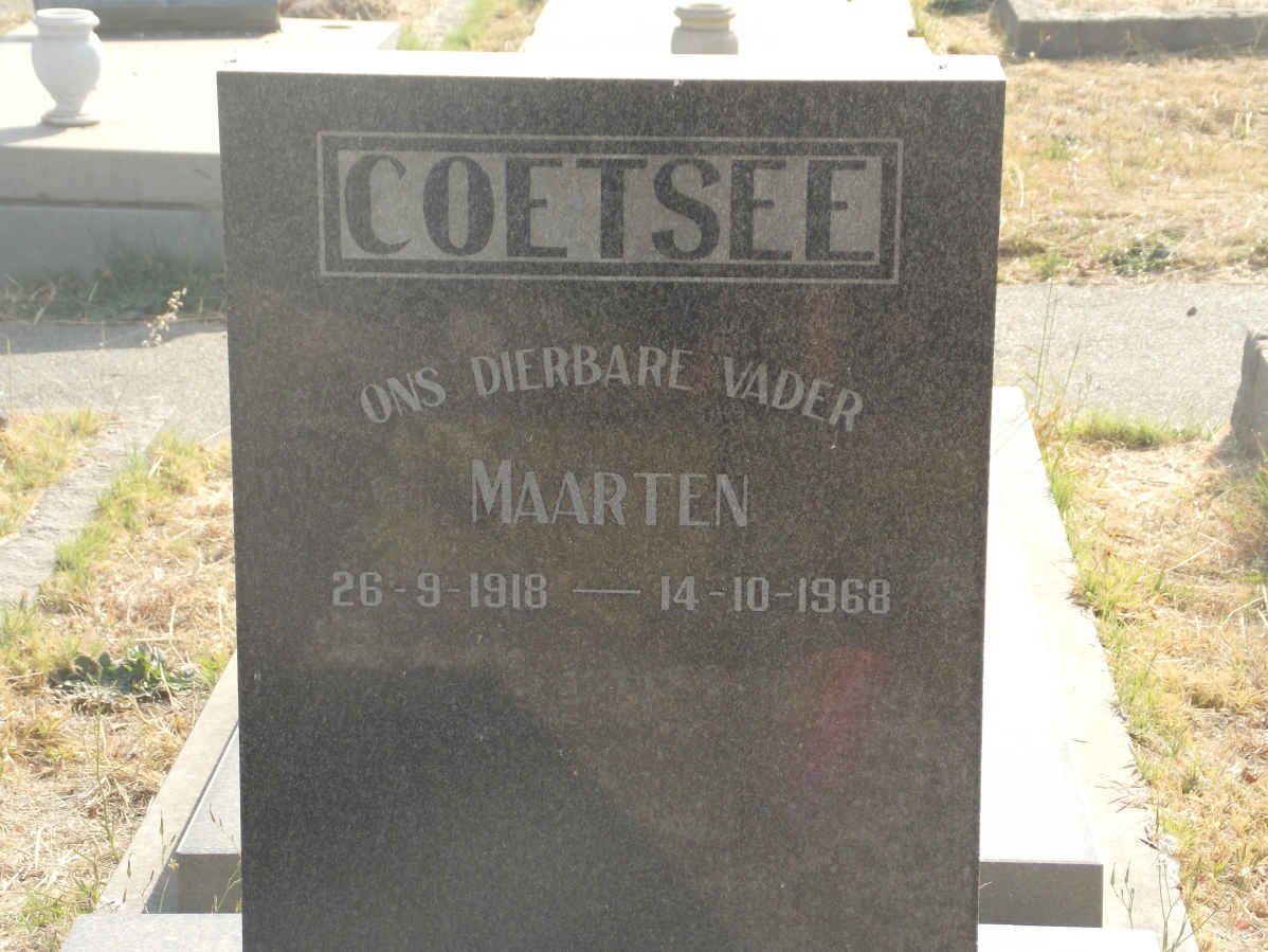 COETSEE Maarten 1918-1968
