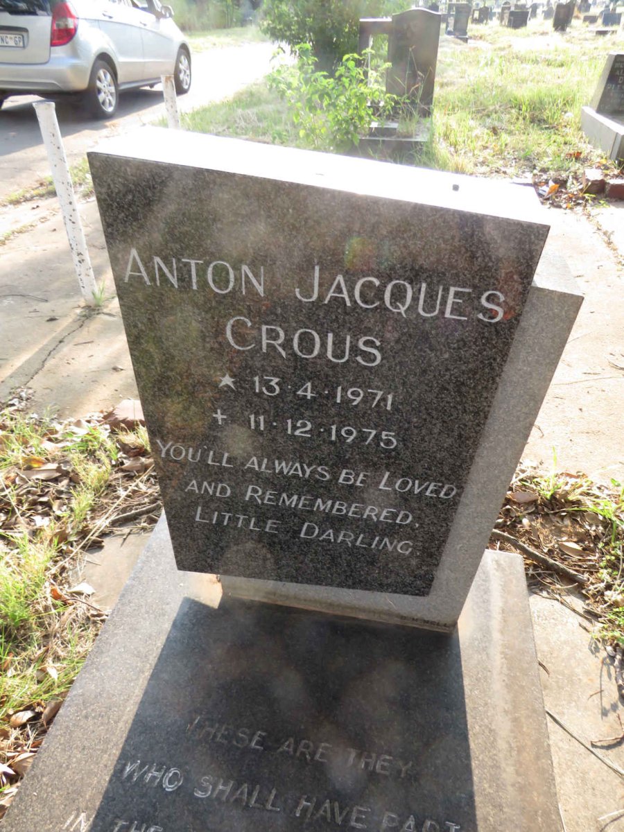 CROUS Anton Jacques 1971-1975