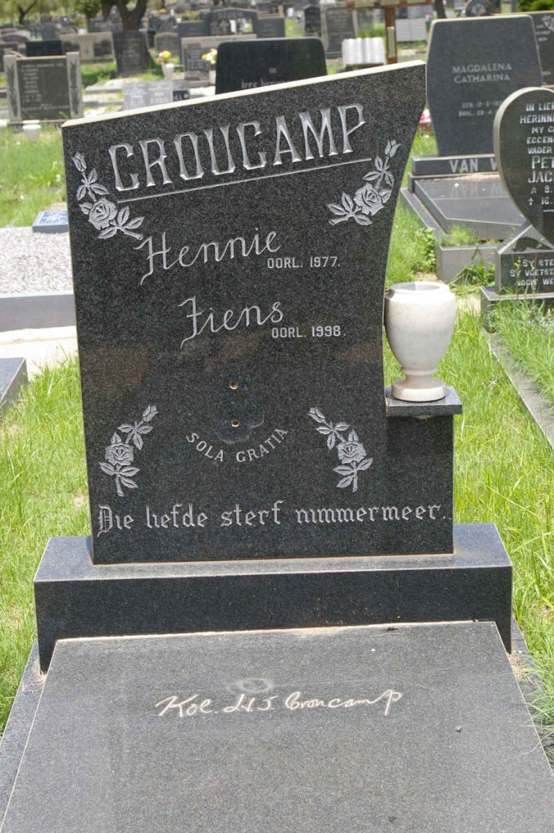 CROUCAMP Hennie 1977 &amp; Fiens 1998