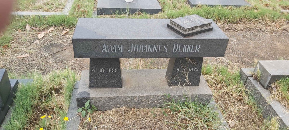 DEKKER Adam Johannes 1892-1973