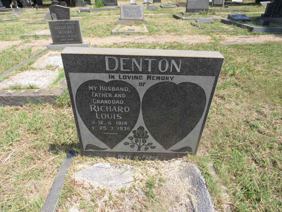 DENTON Richard Louis 1914-1978