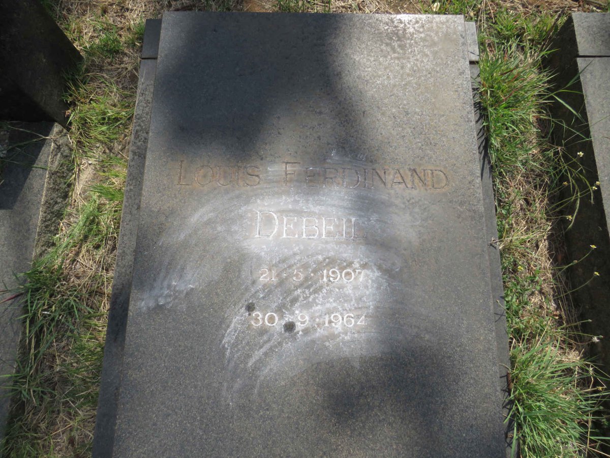 DEBEIL Louis Ferdinand 1907-1964