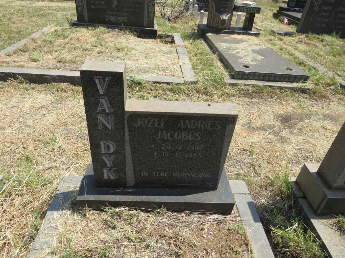 DYK Jozef Andries Jacobus, van 1907-1968