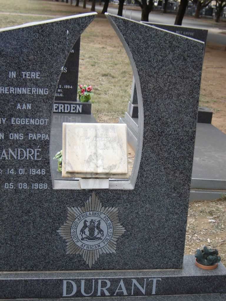 DURANT Andre 1946-1988