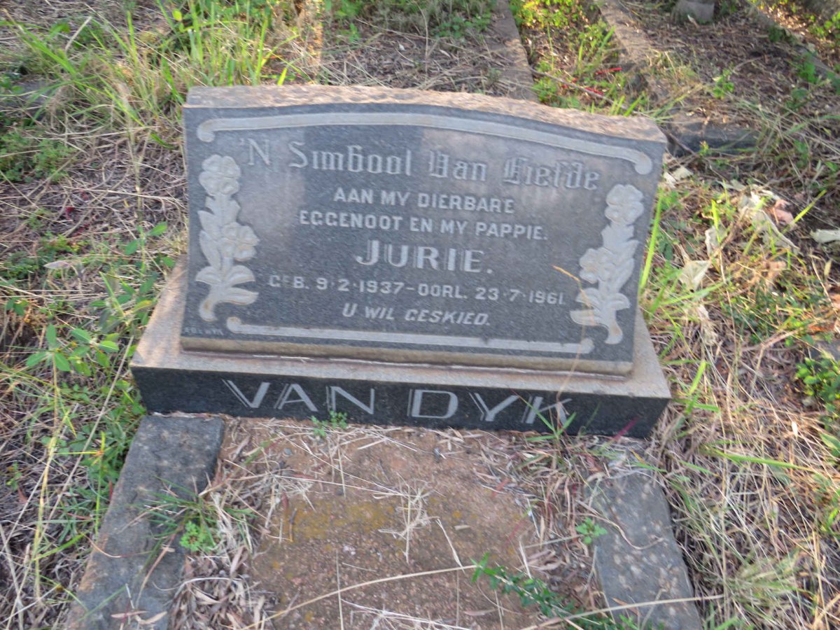 DYK Jurie, van 1937-1961