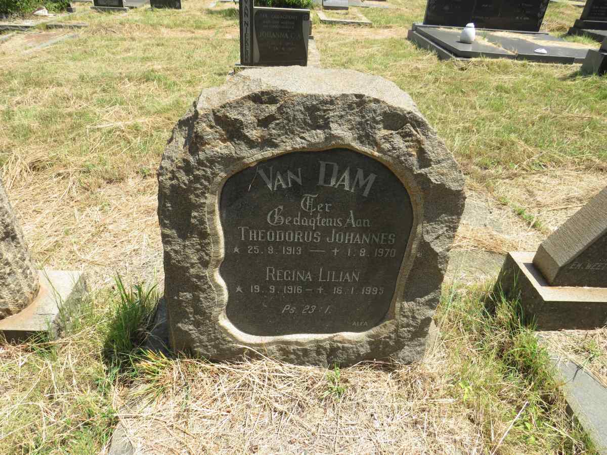 DAM Theodorus Johannes, van 1913-1970 & Regina Lilian 1916-1995