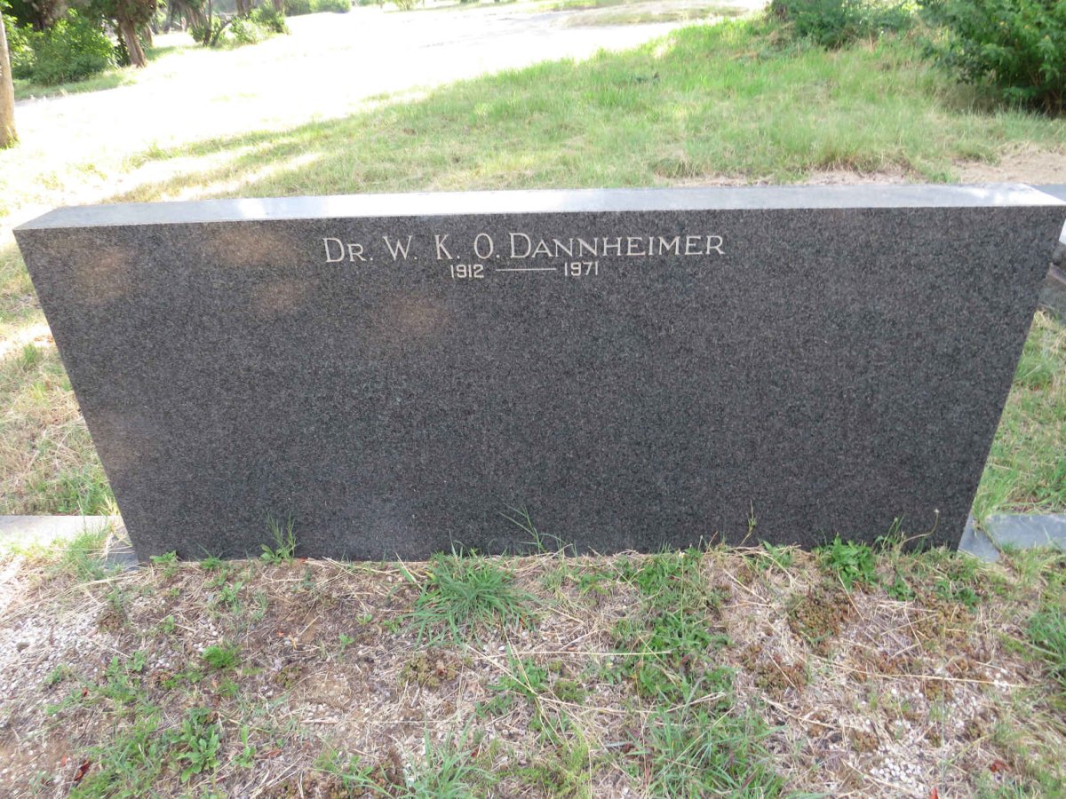DANNHEIMER W.K.O. 1912-1971