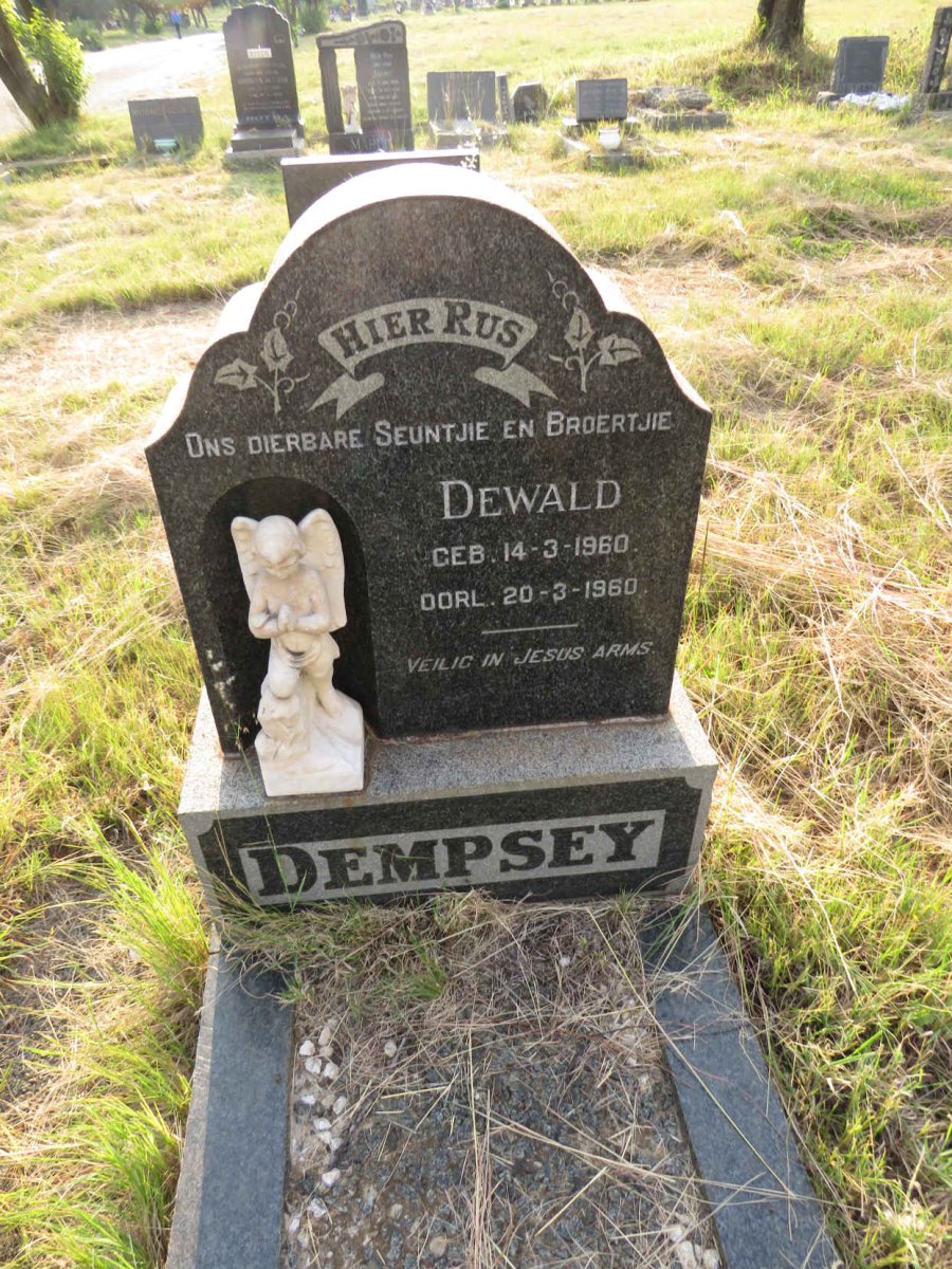 DEMPSEY Dewald 1960-1960