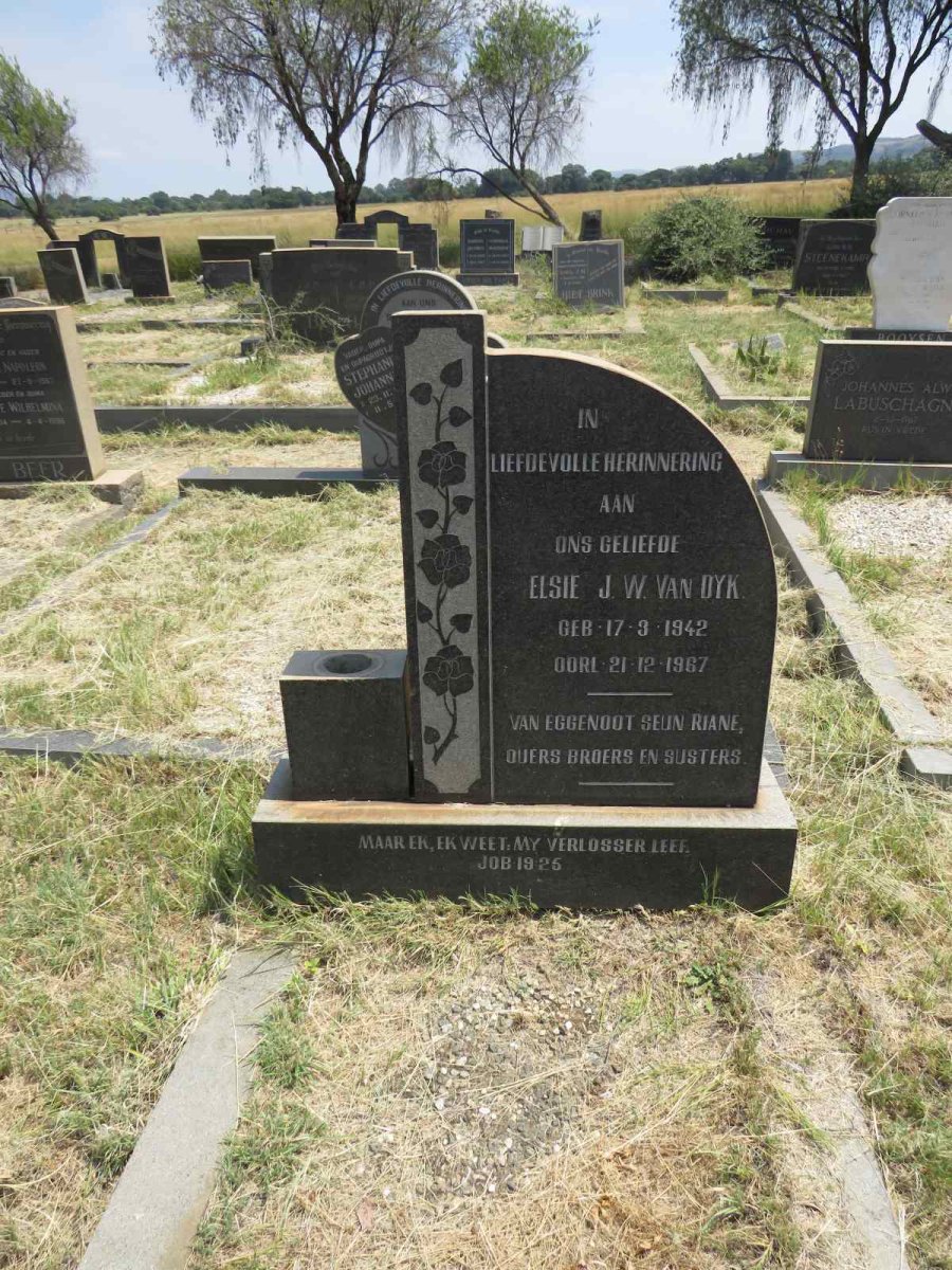 DYK Elsie J.W., van 1942-1967