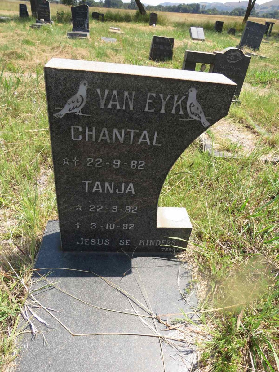 EYK Chantal, van 1982-1982 :: VAN EYK Tanya 1982-1982