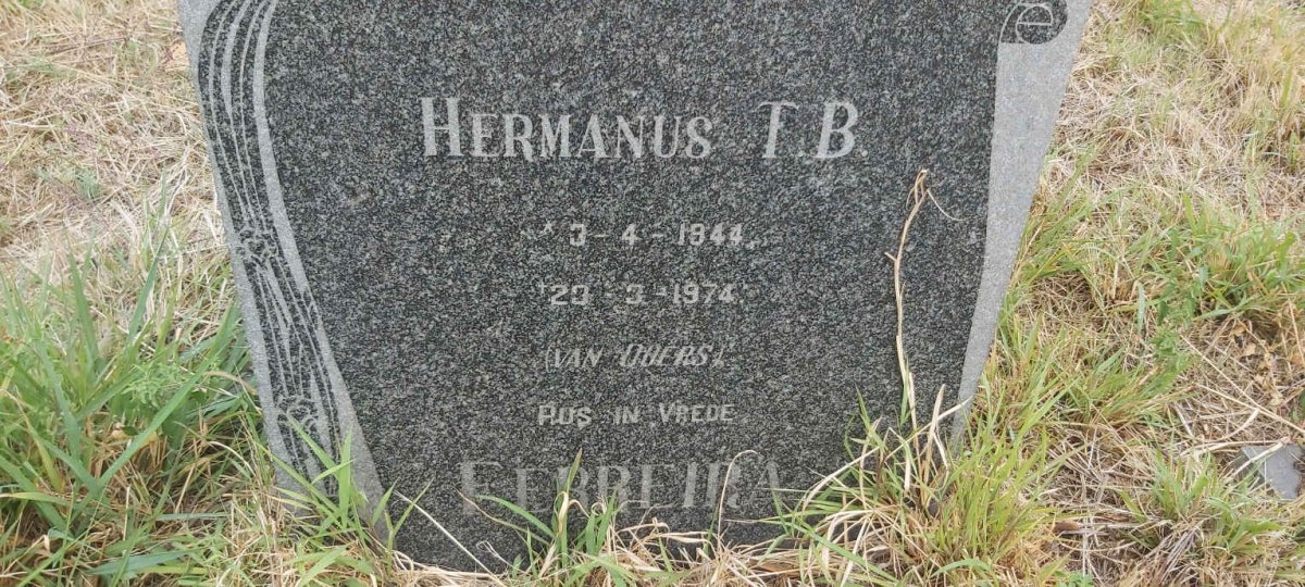 FERREIRA Hermanus T.B. 1944-1974