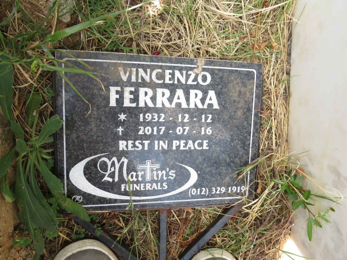FERRARA Vincenzo 1932-2017 _2