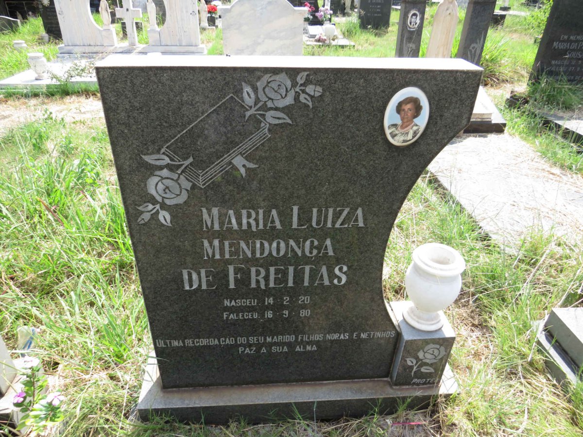 FREITAS Maria Luiza Mendonca, de 1920-1980