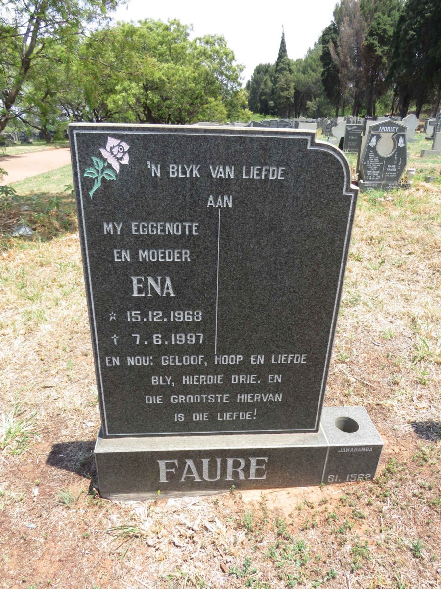 FAURE Ena 1968-1997