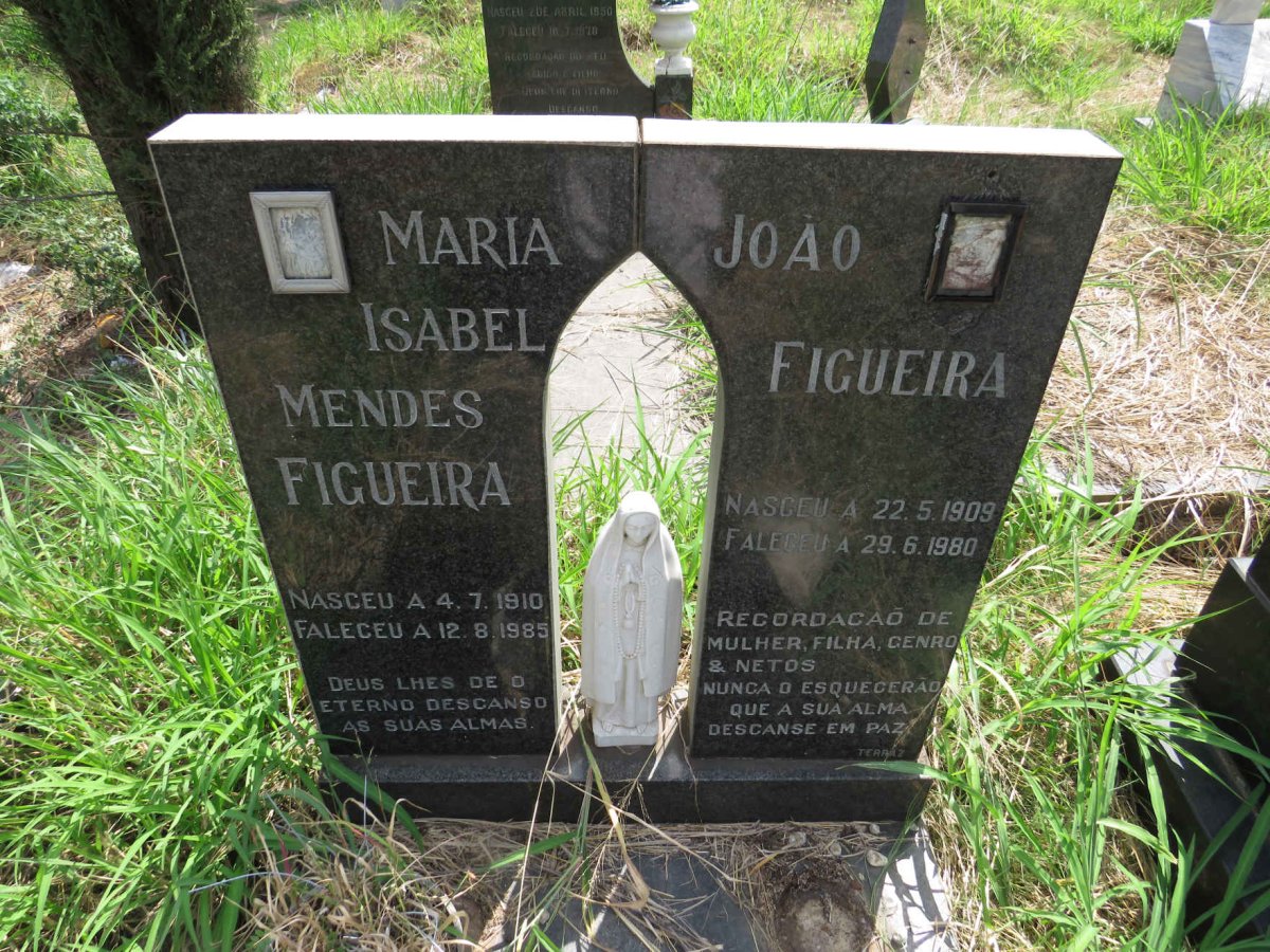 FIGUEIRA Joao 1909-1980 & Maria Isabel MENDES 1910-1985