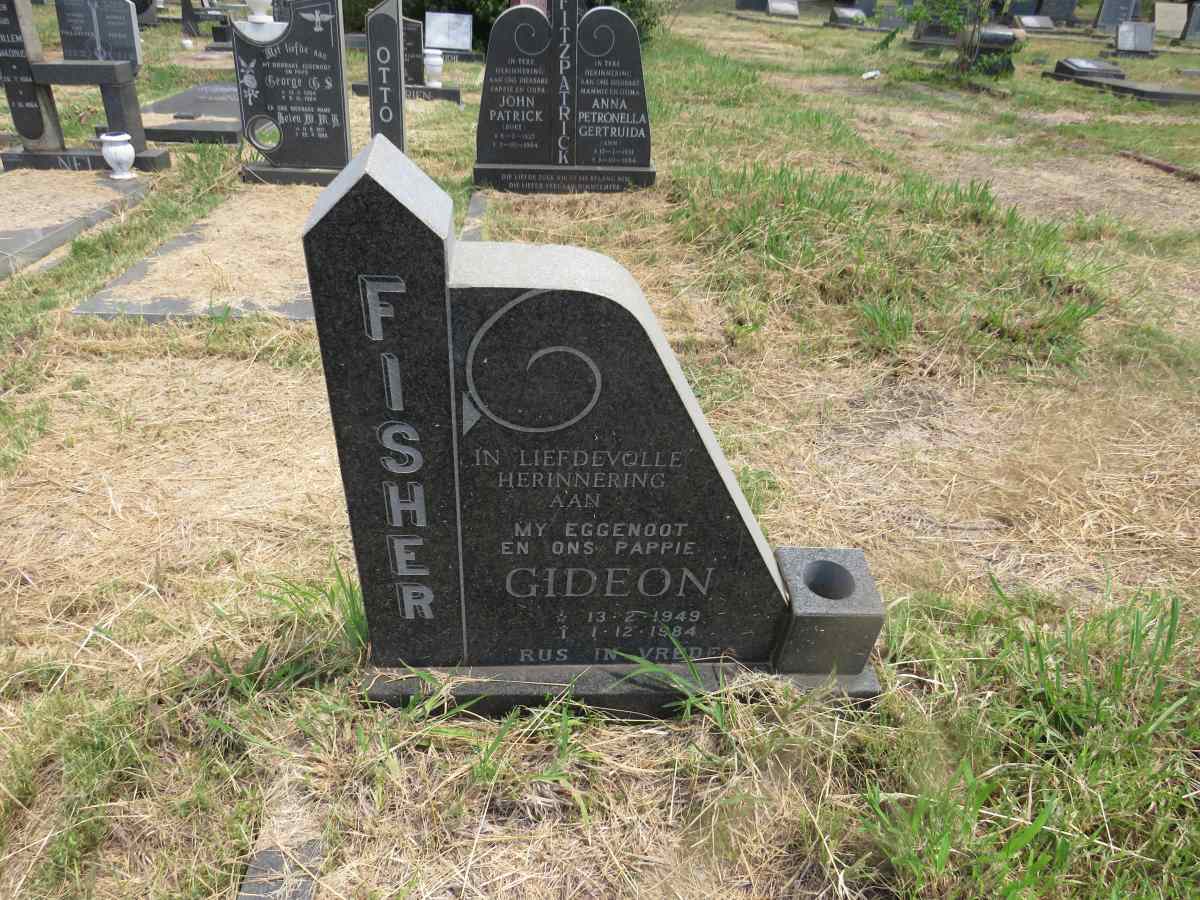 FISHER Gideon 1949-1984