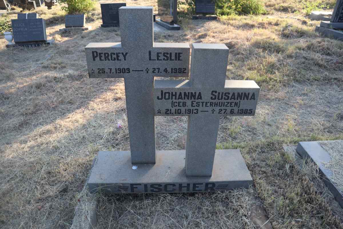 FISCHER Percey Leslie 1909-1982 & Johanna Susanna ESTERHUIZEN 1913-1985