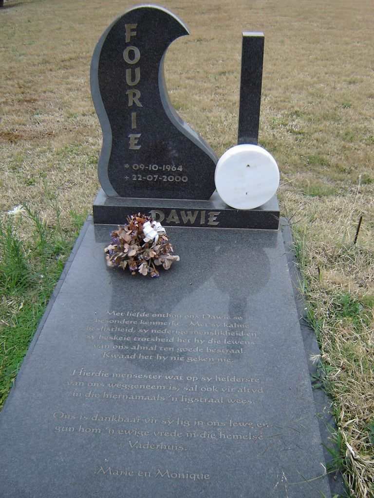 FOURIE Dawie 1964-2000