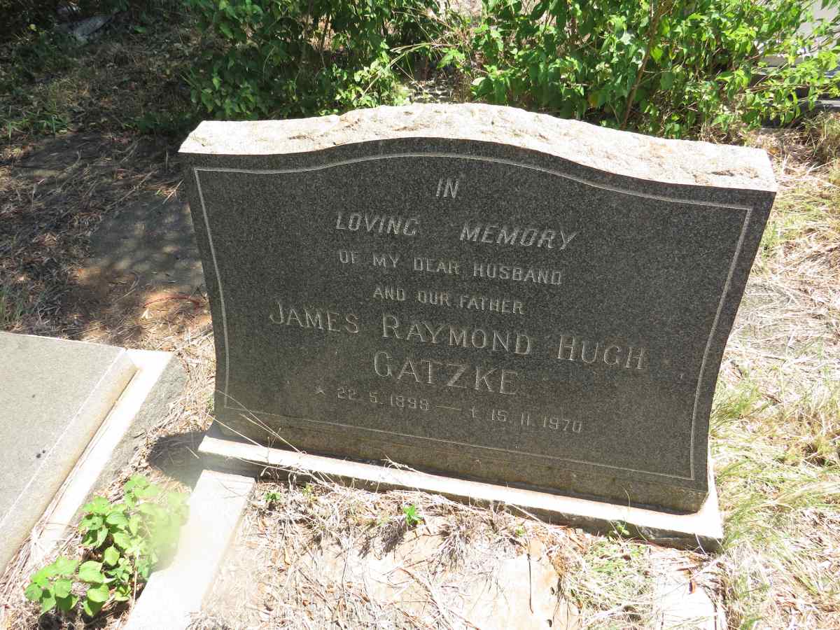 GATZKE James Raymond Hugh 1898-1970