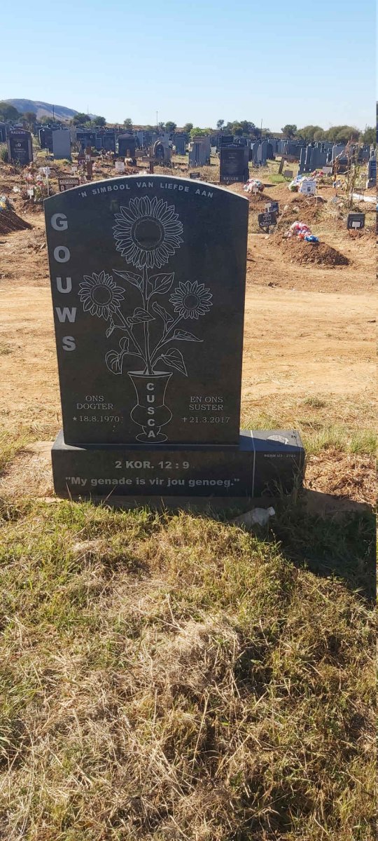 GOUWS Cusca 1970-2017