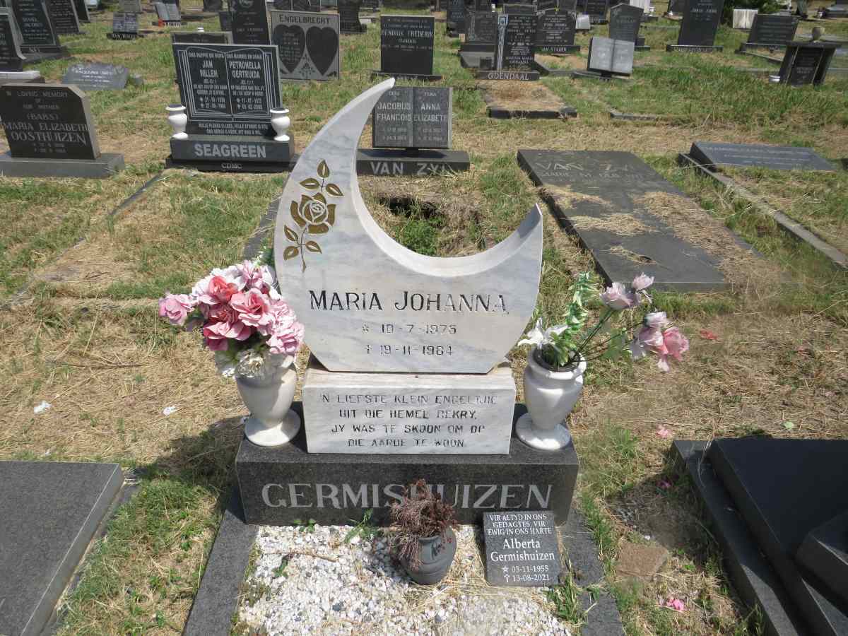 GERMISHUIZEN Maria Johanna 1975-1984 :: GERMISHUIZEN Alberta 1955-2021_1
