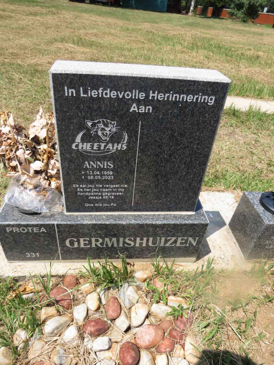 GERMISHUIZEN Annis 1959-2023