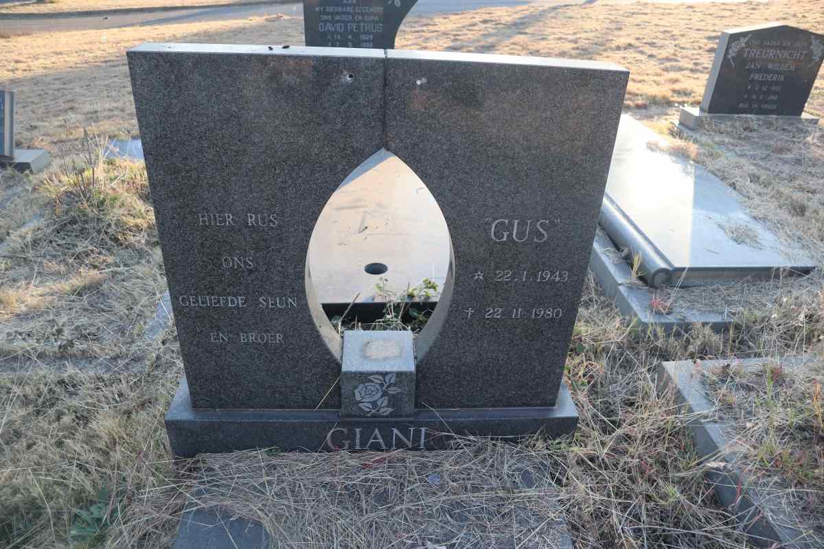 GIANI Gus 1943-1980