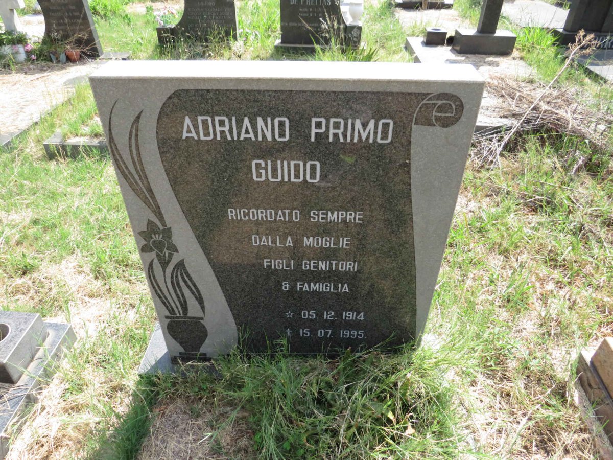 GUIDO Adriano Primo 1914-1995