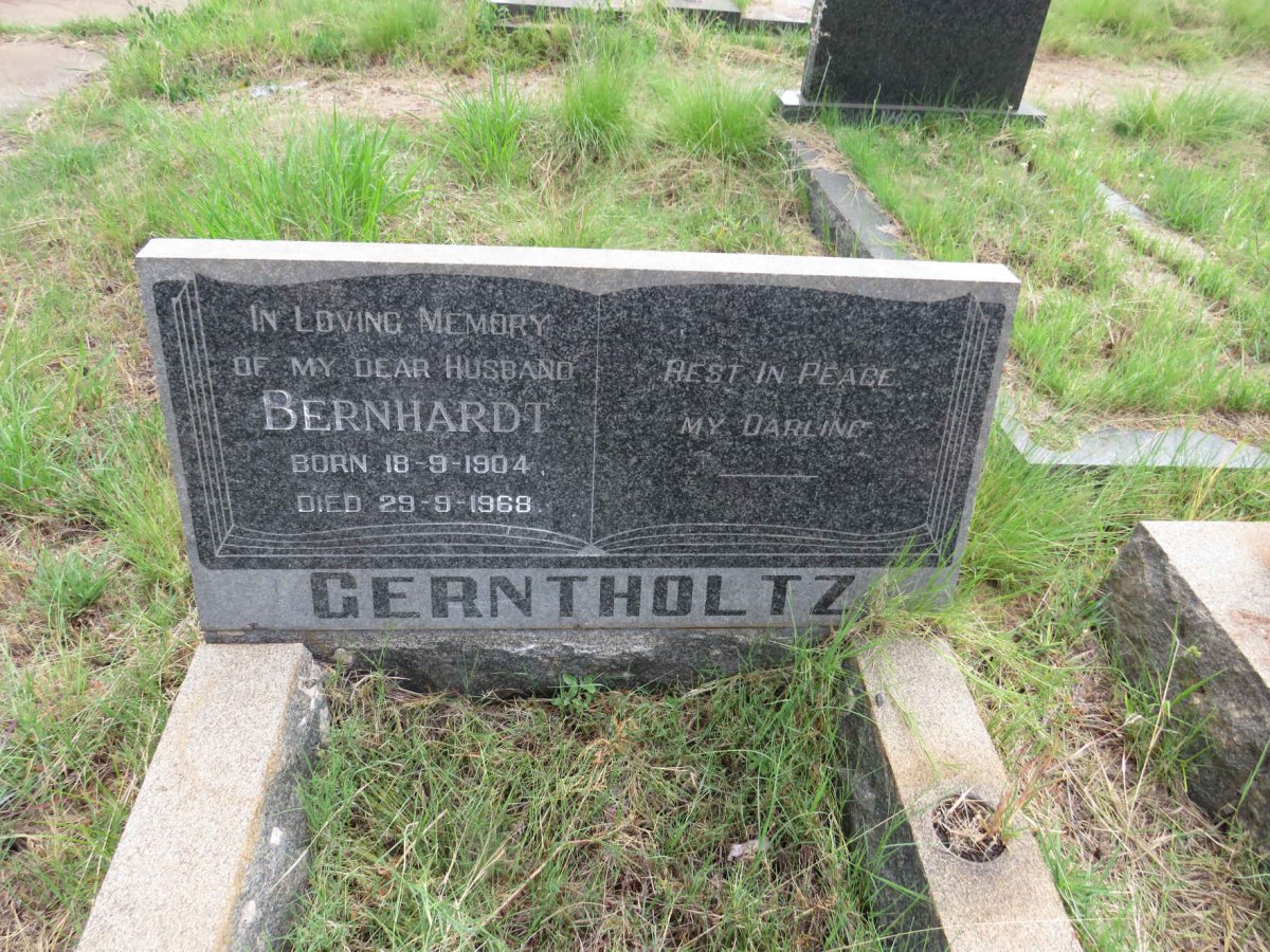 GERNTHOLTZ Bernhardt 1904-1968