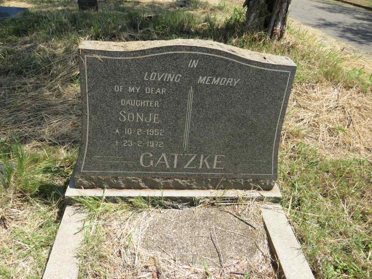 GATZKE Sonje 1952-1972
