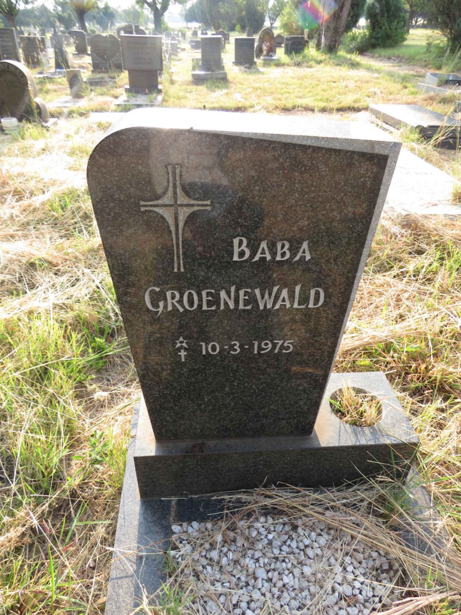 GROENEWALD 1975-1975