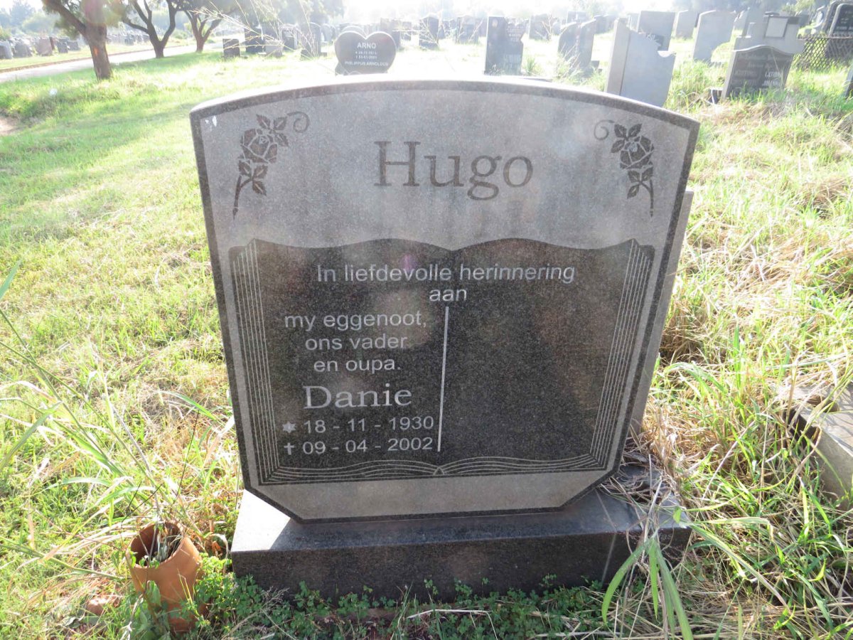 HUGO Danie 1930-2002