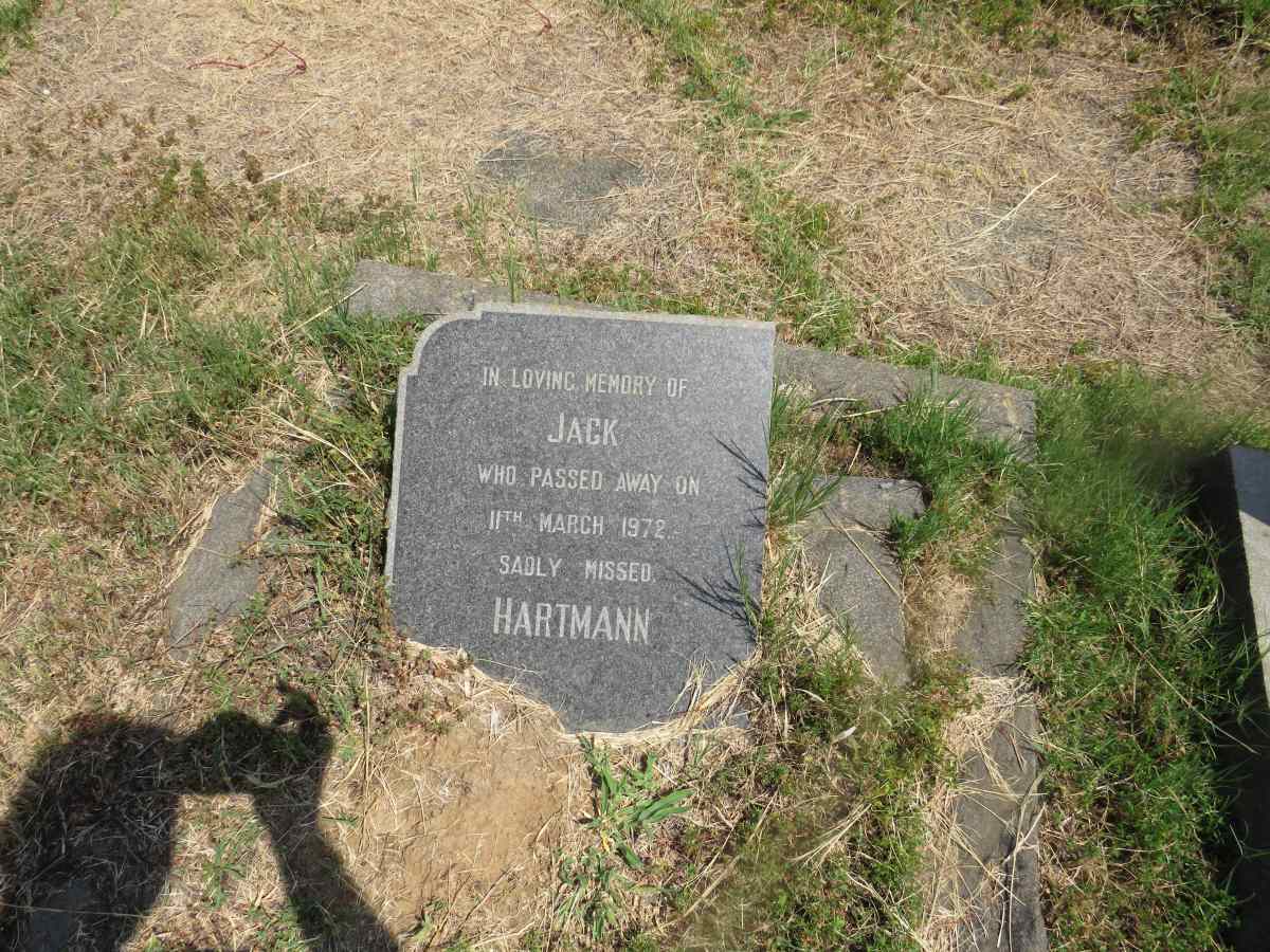HARTMANN Jack -1972
