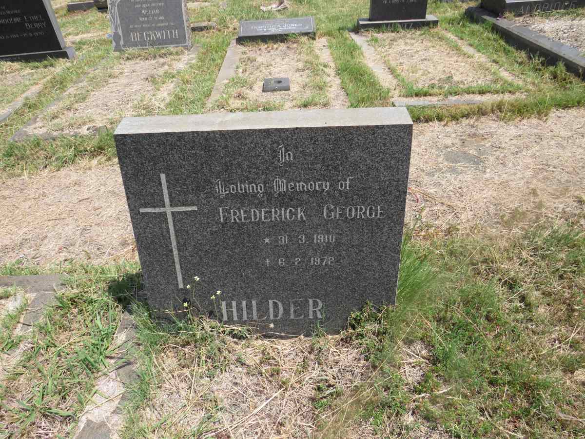 HILDER Frederick George 1910-1972