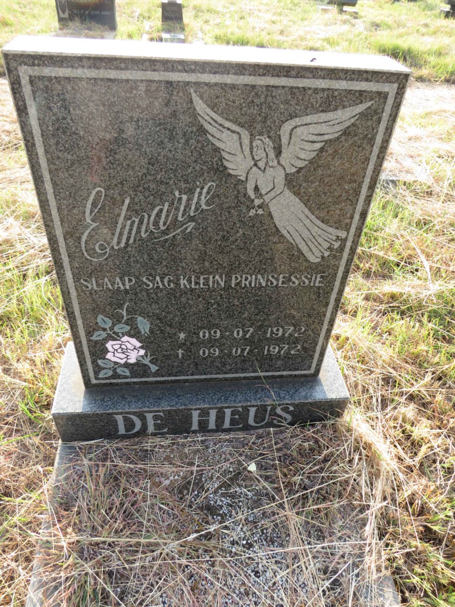 HEUS Elmarie, de 1972-1972