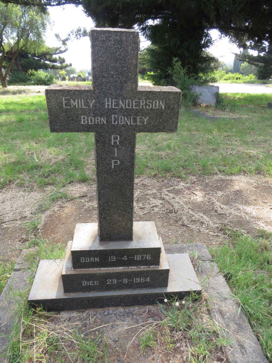 HENDERSON Emily nee CONLEY 1876-1964