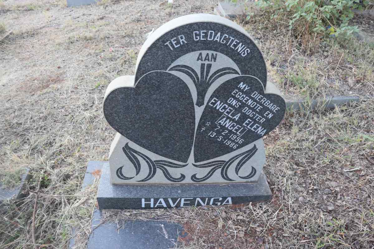 HAVENGA Engela Elana 1956-1986