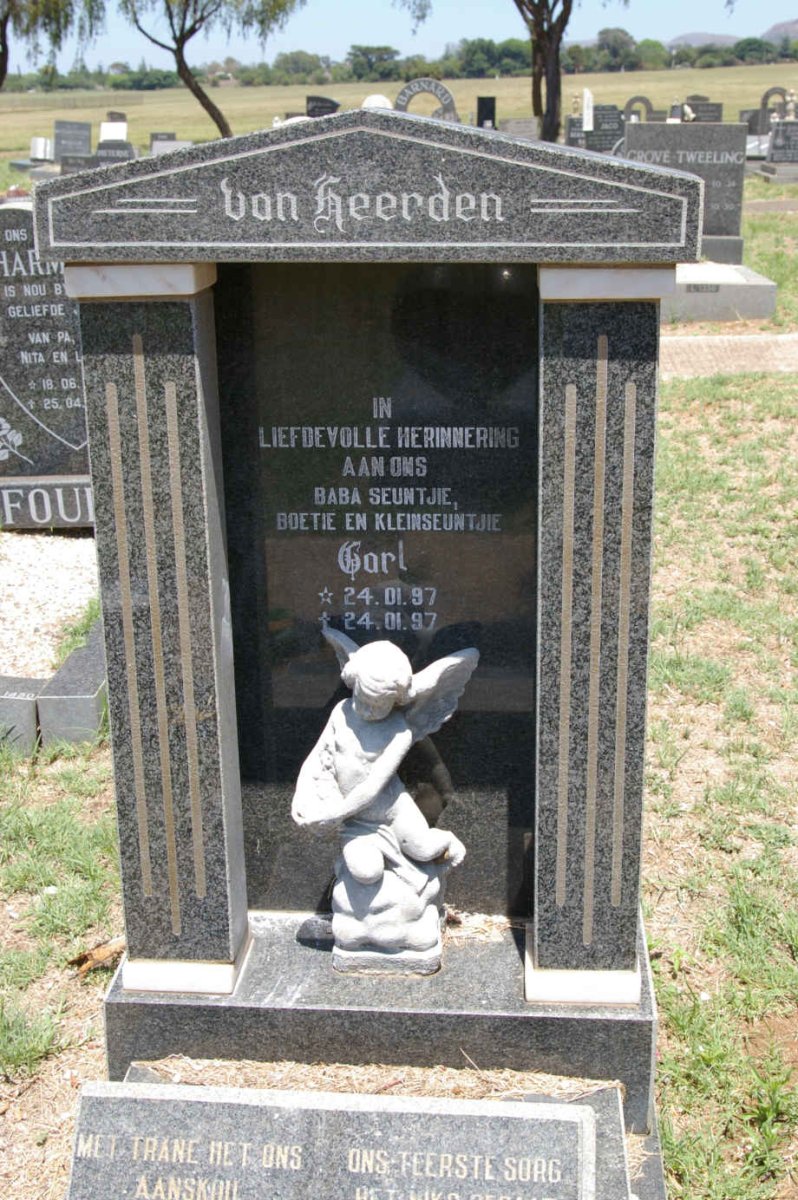 HEERDEN Carl, van 1997-1997