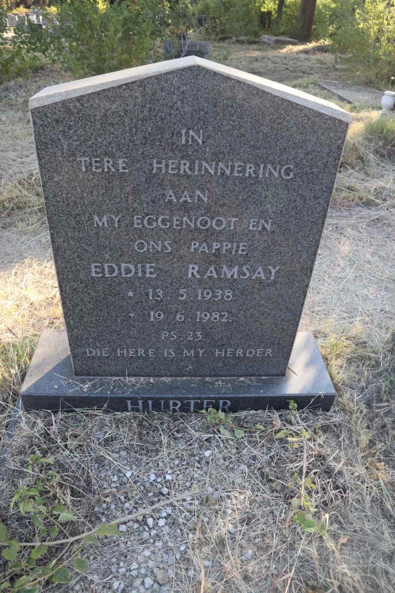 HURTER Eddie Ramsay 1938-1982