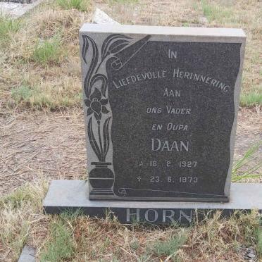 HORN Daan 1927-1973