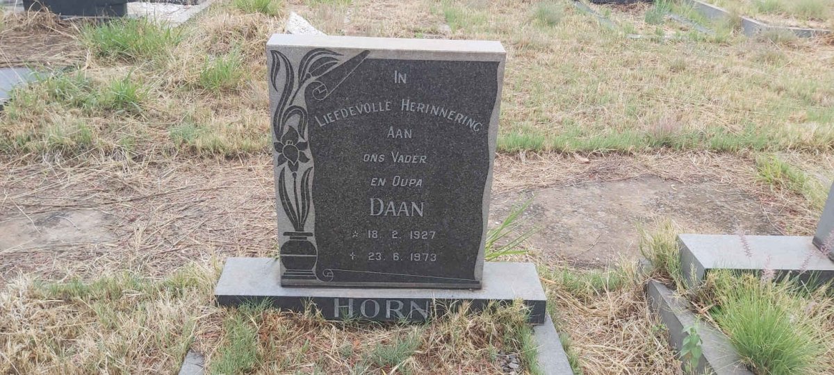 HORN Daan 1927-1973