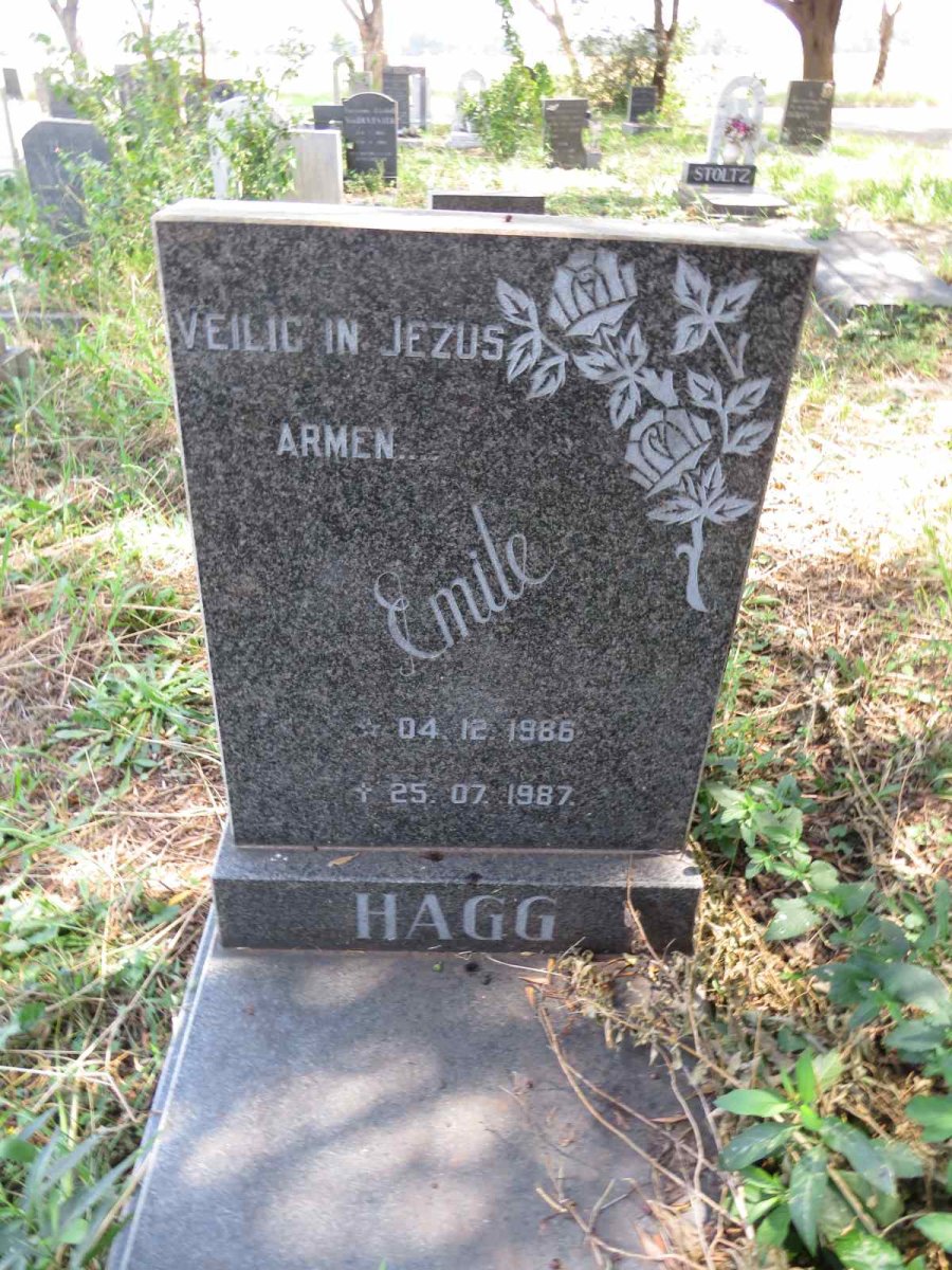 HAGG Emile 1986-1987