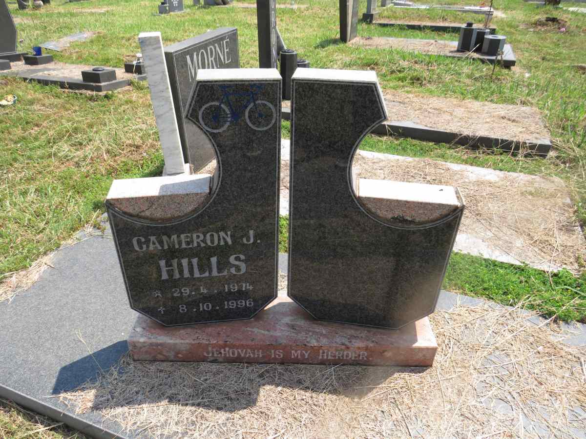 HILLS Cameron J. 1974-1996