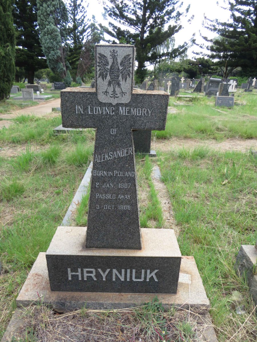 HRYNIUK Aleksander 1907-1968