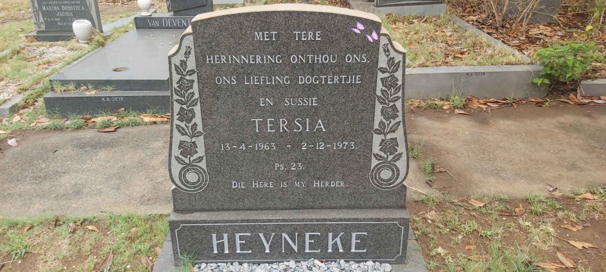 HEYNEKE Tersia 1963-1973